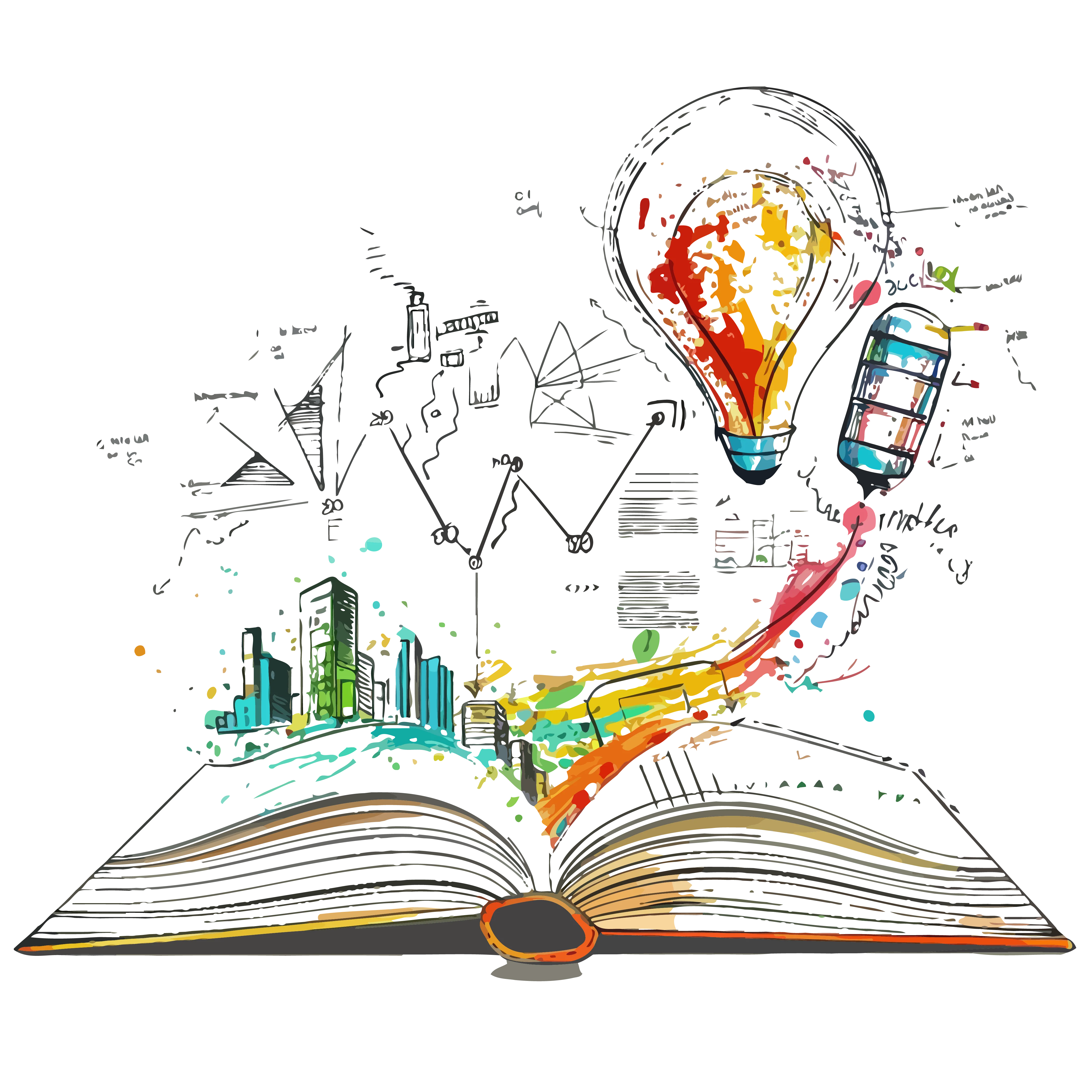 Author reading positive book reviews