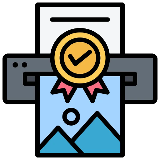 Designer adjusting typography in book layout